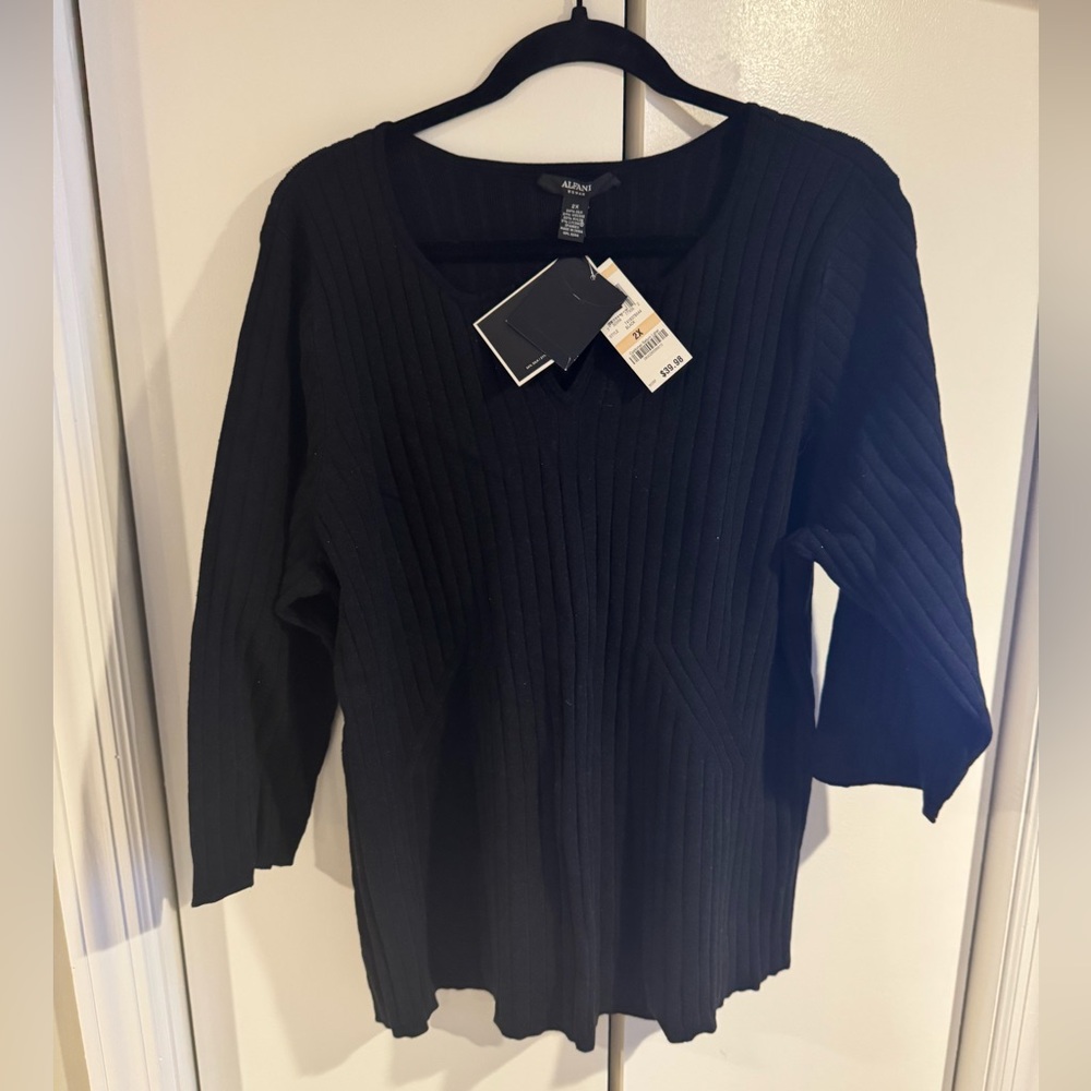 NWT Alfani Woman’s Black Sweater